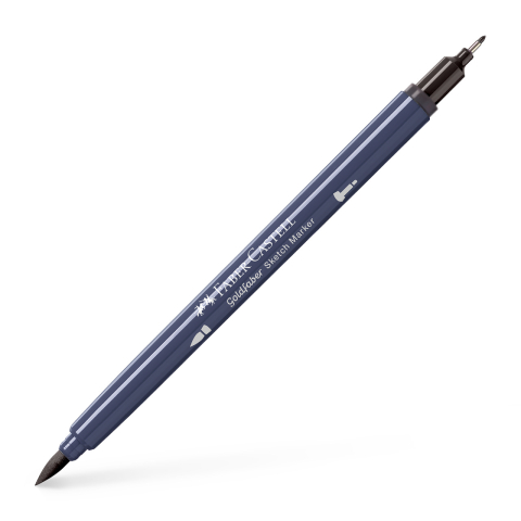 Birotică și Papetărie - Sketch marker 2 capete sepia inchis 175 goldfaber faber-castell