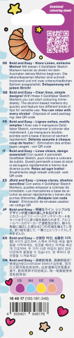 Sketch marker 2 capete set 4 bold and easy ii goldfaber faber-castell [1]