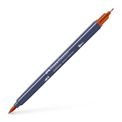 Birotică și Papetărie - Sketch marker 2 capete siena ars deschis 383 goldfaber faber-castell