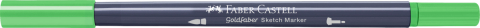 Sketch marker 2 capete verde frunza 112 goldfaber faber-castell [3]