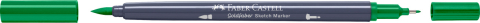 Sketch marker 2 capete verde monstru 316 goldfaber faber-castell [2]
