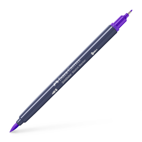 Birotică și Papetărie - Sketch marker 2 capete violet purpuriu 136 goldfaber faber-castell