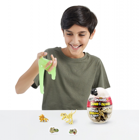 Smashers - Mini Ou surpriza cu 6 accesorii, Dino Island varsta 3-5 ani ,5-7 ani ,7-9 ani ,9-12 ani ,12-14 ani, Baieti [2]