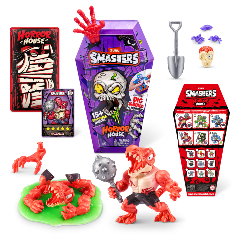 Smashers - Set cu peste 15 figurine si accesorii, Horror House Medium varsta 3-5 ani ,5-7 ani ,7-9 ani ,9-12 ani ,12-14 ani, Baieti [1]