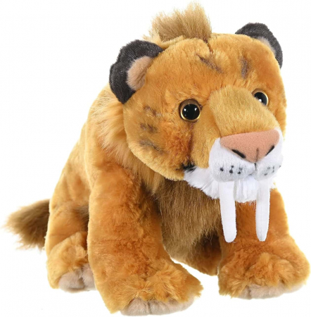 Jucării și Jocuri pentru copii - Smilodon - Jucarie Plus Wild Republic 30 cm