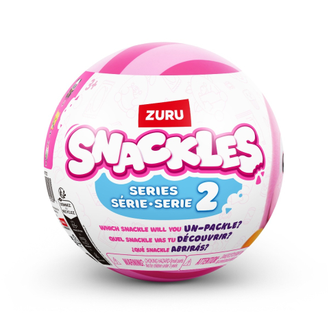 Snackles - Jucarie de plus colectibila, 11.5 cm, diverse modele, S2W2 copii varsta 3 ani + [2]