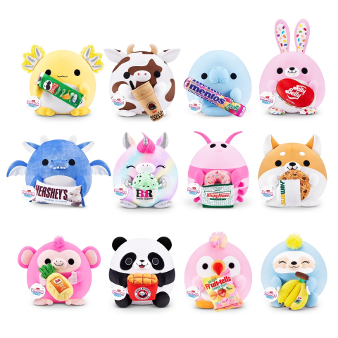 Snackles - Jucarie de plus colectibila, 35 cm, Corgi&Subway (SHAUN) copii varsta 3 ani + [5]