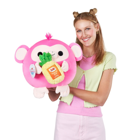 Snackles - Jucarie de plus colectibila, 35 cm, Monkey&Dole (OLI) copii varsta 3 ani + [1]