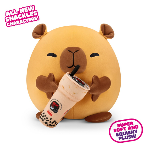 Snackles - Jucarie de plus colectibila S2W1, 35 cm, Spencer varsta 3-5 ani ,5-7 ani ,7-9 ani, Fete [1]