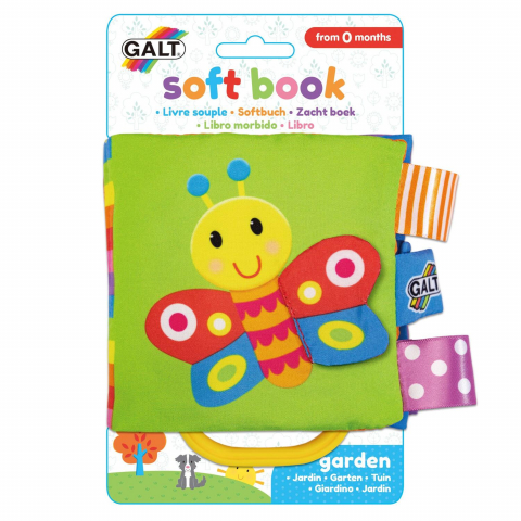 Jucării și Jocuri pentru copii - Soft Book: Carticica moale Garden