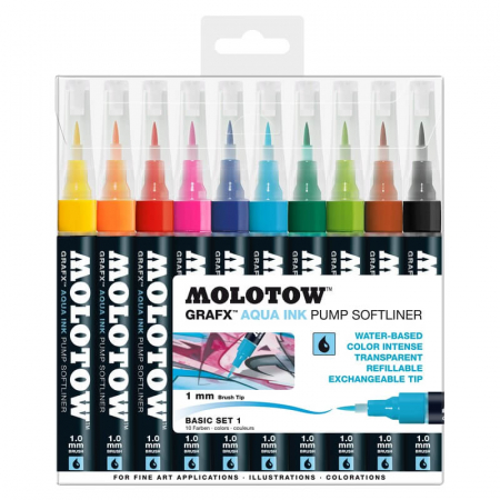 Pe bază de apă - Aqua Ink Pump Softliner Basic-Set 1 10