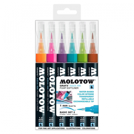 Pe bază de apă - Aqua Ink Pump Softliner Basic-Set 2