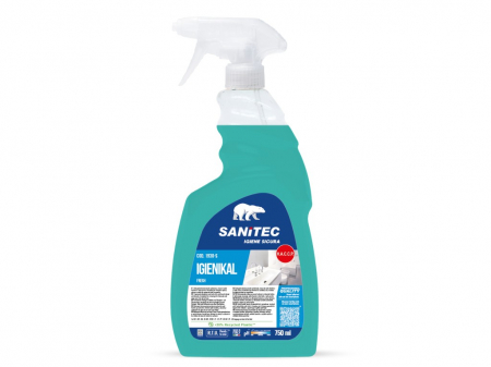 Solutii suprafete baie - Solutie anticalcar cu pulverizator, 750 ml Igienikal, Sanitec