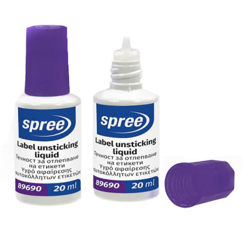 Rechizite Școlare - Solutie indepartare etichete Spree 20ml   