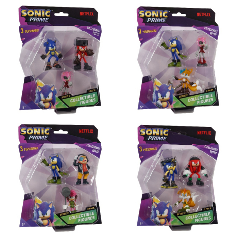 Jucării și Jocuri pentru copii - Sonic Prime - Set 3 figurine, blister, diverse modele, S2 varsta 7-9 ani ,9-12 ani ,12-14 ani ,14-18 ani ,18+, Baieti