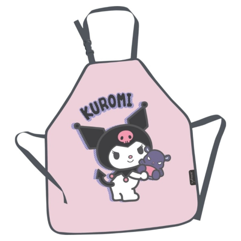Acuarele, Tempera, Pensule si Blocuri de desen - Sort protectie haine St.Majewski Kuromi Pink, pentru pictura, 694233