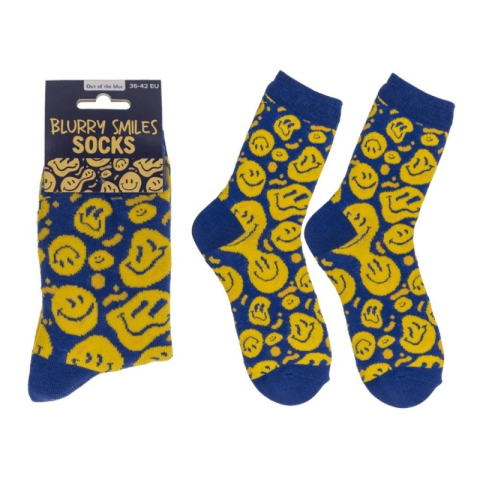 Îmbrăcăminte și accesorii - Sosete marimea 36-42, model zambareti, Out of the blue 02/1461 / 37656