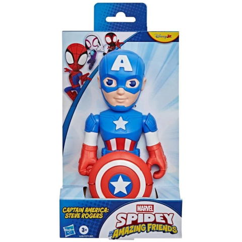 Jucării și Jocuri pentru copii - Spidey prietenii extraordinari figurina captain america supradimensionata 