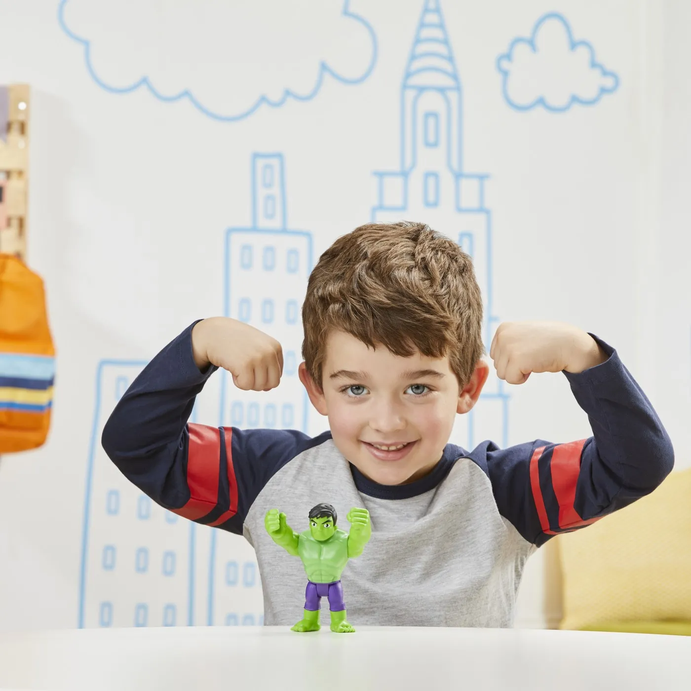 Spidey prietenii extraordinari figurina hulk 10cm, varsta de la 3 ani la 7 ani [3]