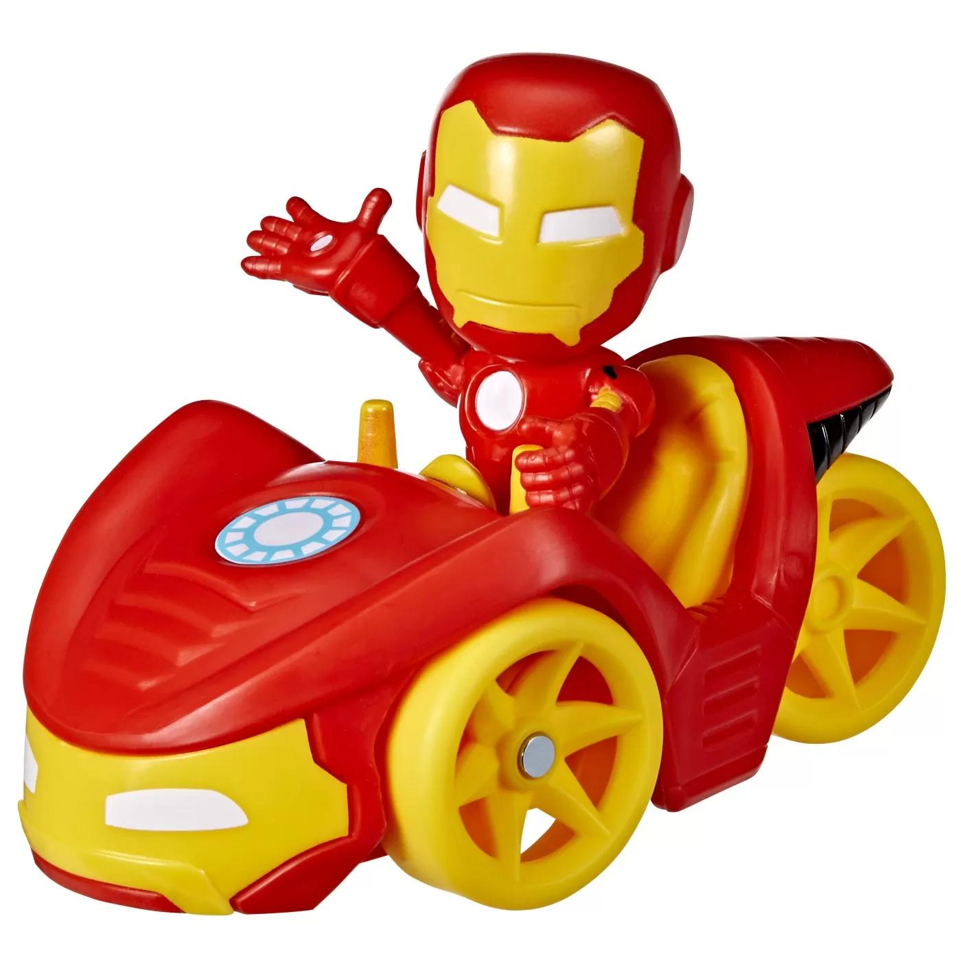 Spidey prietenii extraordinari set vehicul si figurina iron man, copii varsta 3 ani pana la 7 ani [7]
