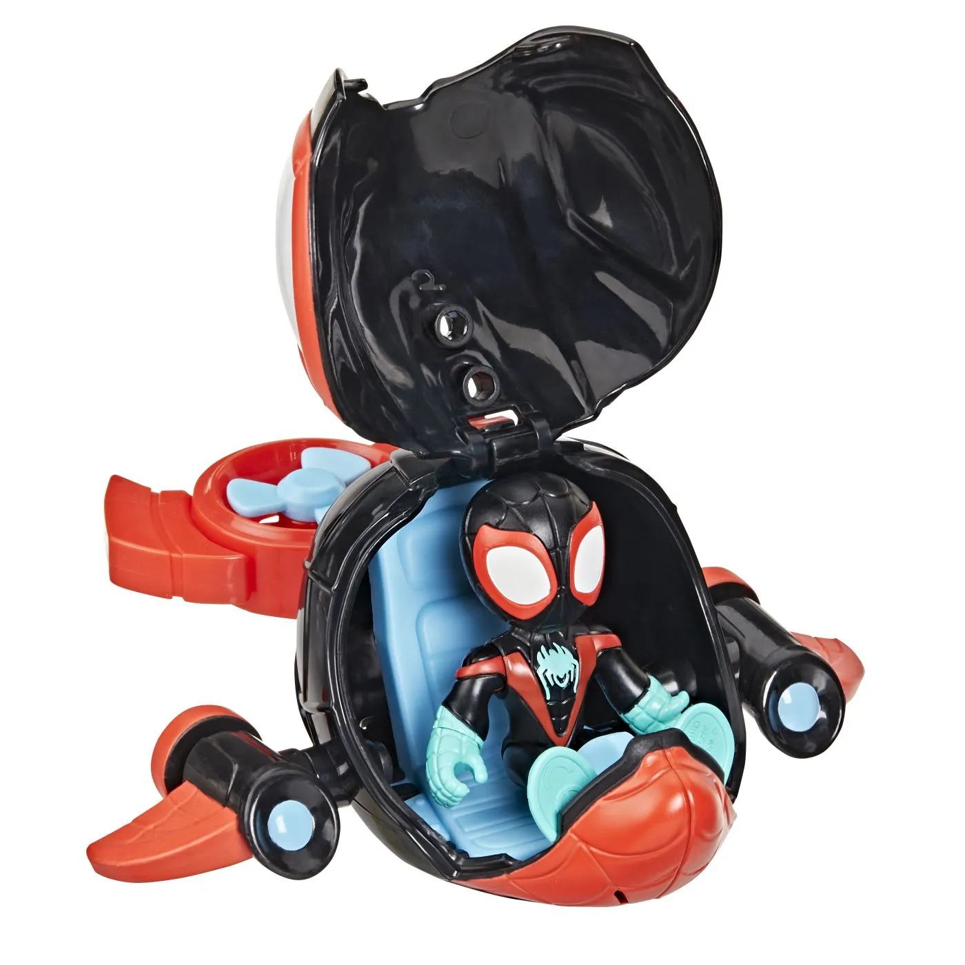 Spidey si prietenii lui uimitori marvel set figurina 7.6cm si submarinul delfin, copii 3 ani-7 ani [7]