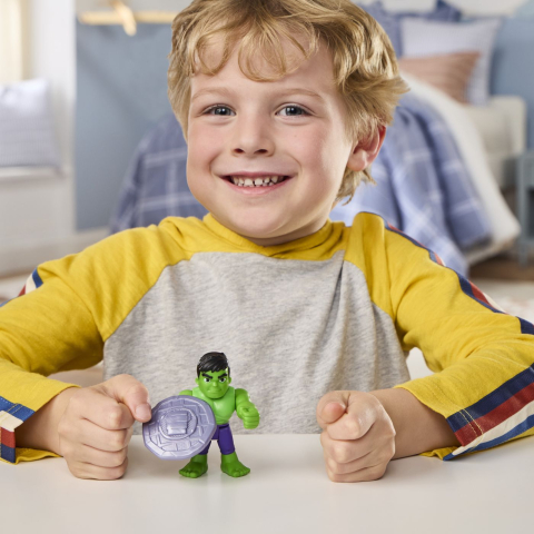 Spidey si prietenii lui uimitori marvel set figurina hulk si accesorii varsta 3 ani -7 ani [2]