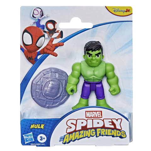 Jucării și Jocuri pentru copii - Spidey si prietenii lui uimitori marvel set figurina hulk si accesorii varsta 3 ani -7 ani