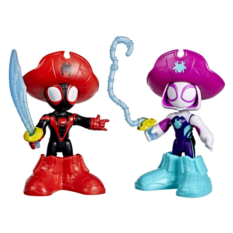 Spidey si prietenii lui uimitori marvel water webs set 2 figurine ghost spider [1]