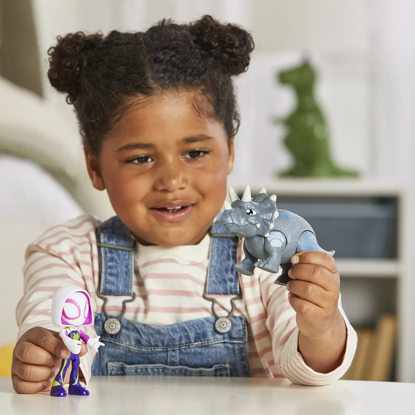 Spidey si prietenii marvel dino webs ghost-spider si rhino dino, varsta de la 3 ani la 10 ani [2]