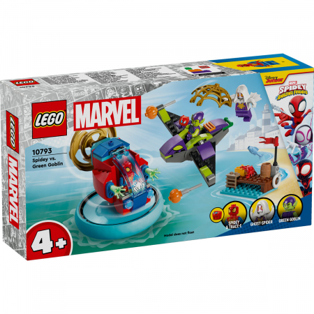 LEGO® - Spidey vs. Green Goblin, varsta de la 4 ani la 7 ani