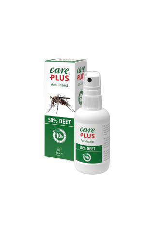 Spray anti-insecte, protectie tantari si capuse, DEET 50%, 200ml, Lotiune Care Plus [0]