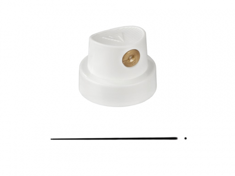 Grafitti accesorii - Spray cap Super Skinny white/gold