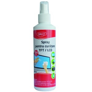 Detergenti si Curatenie - Spray curatare ecrane tft/lcd 250 ml daco sp002