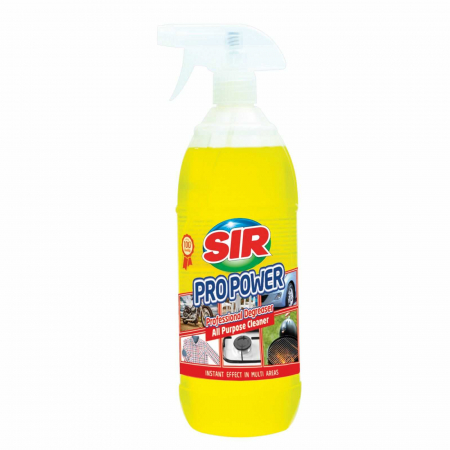 Curatenie, intretinere casa - Spray Degresant Universal SIR Propower Profesional All Purpose Cleaner, 1000 ml