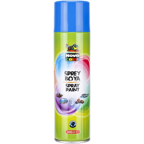 Art & Craft si Artizanat - Spray Nova NC-802 vopsea albastra 200ml