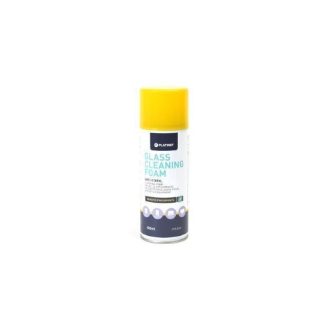 Detergenti si Curatenie - Spray Platinet spuma antistatica, 400ml, curatare suprafata sticla, PFS5110 / 42608