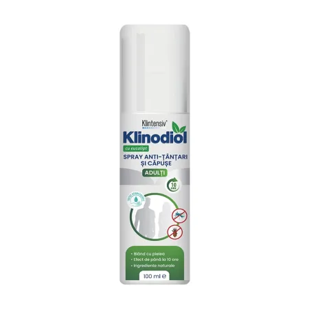 Ingrijire personala & Cosmetice - Spray Anti Tantari si Capuse Klinodiol 100ml – Fara DEET