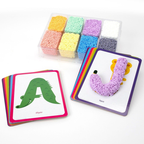 Spuma de modelat Playfoam - Invatam alfabetul [1]