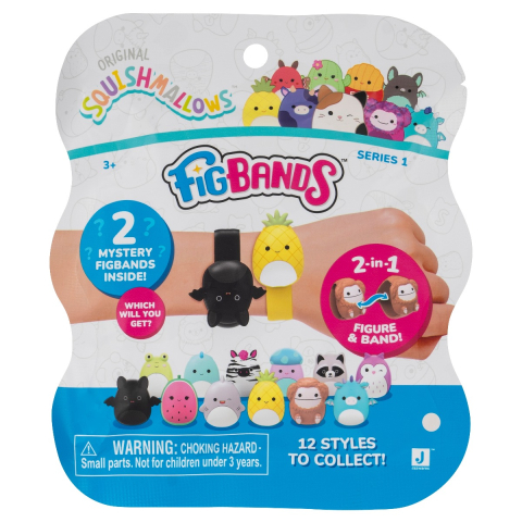 Squishmallows - Bratara cu figurina ascunsa, diverse modele copii varsta 3 ani + [2]
