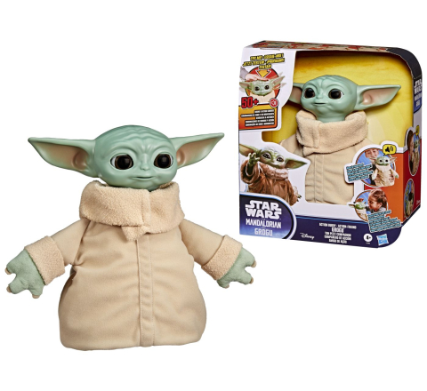 Star wars madalorian si figurina interactiva action buddy grogu cu sunete 25cm varsta 4 ani -10 ani [1]