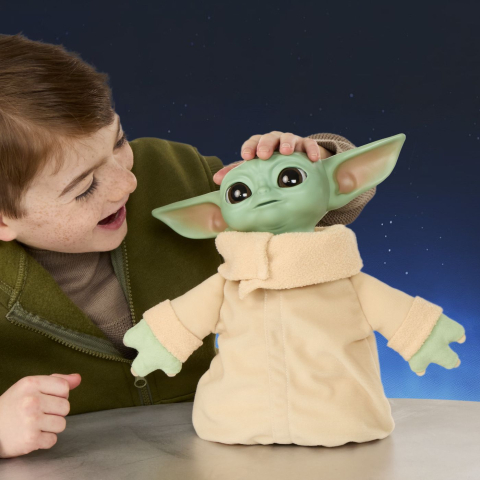 Star wars madalorian si figurina interactiva action buddy grogu cu sunete 25cm varsta 4 ani -10 ani [4]