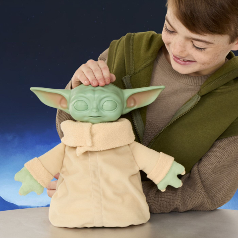 Star wars madalorian si figurina interactiva action buddy grogu cu sunete 25cm varsta 4 ani -10 ani [5]