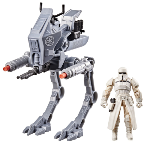 Star wars mandalorian si grogu action verse set figurina imperial driver si vehicul  [2]