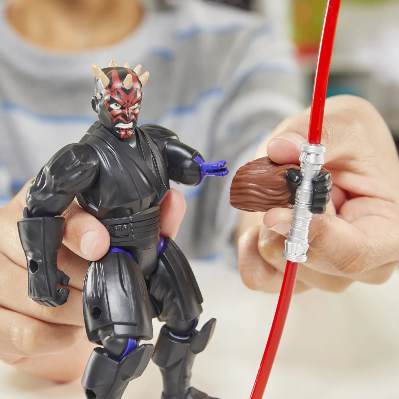 Star wars mix mashers set figurina darth maul 12cm si accesorii, copii varsta 4 ani pana la 8 ani [3]