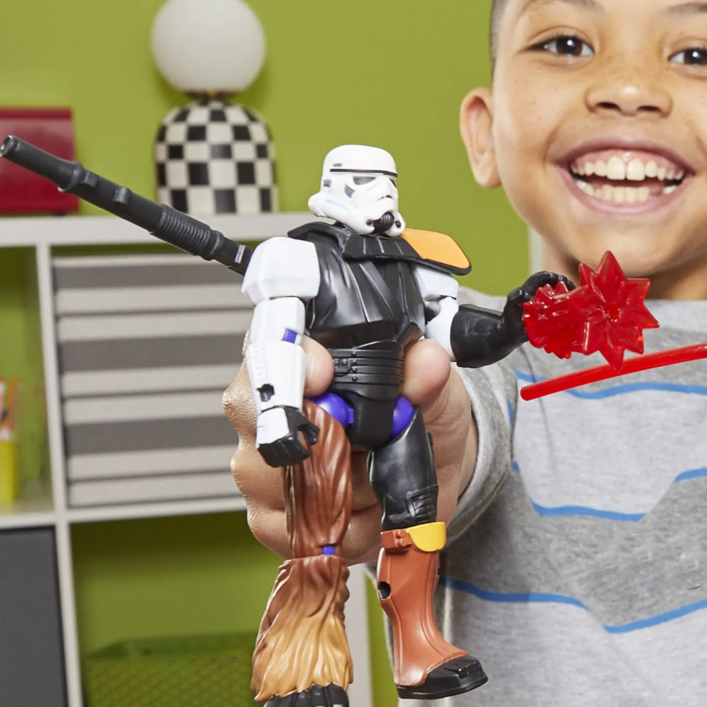 Star wars mix mashers set figurina stormtrooper 12cm si accesorii, copii varsta 4 ani pana la 12 ani [2]