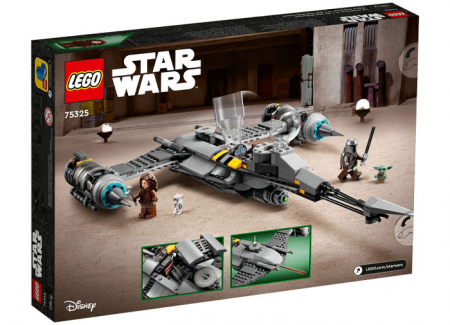 LEGO Star Wars - LEGO Star Wars: Nava stelara N-1 Mandalorian 75325, 9 ani+, 412 piese, varsta de la 9 ani la +15 ani