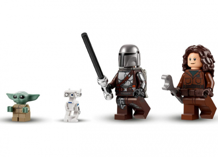 LEGO Star Wars: Nava stelara N-1 Mandalorian 75325, 9 ani+, 412 piese, varsta de la 9 ani la +15 ani [3]