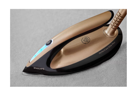 Statie de calcat cu boiler philips perfectcare elite advanced gc9682/80, 2700w, talpäƒ t-ionicglide, tehnologia optimaltemp, 8 bari, abur 165 g/min., jet de abur 600g, rezervor 1.8l, detartrare easy d [2]