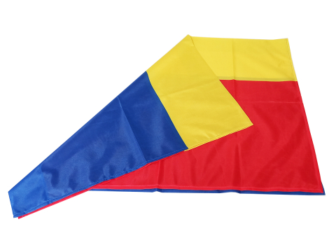 Cadouri Jucării Copii Grădiniță - Steag SATINAT Romania pentru exterior 150x90cm material satinat