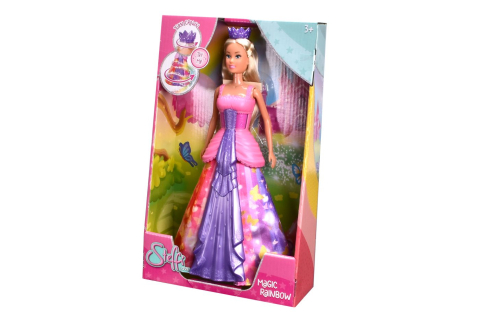 Jucării și Jocuri pentru copii - Steffi love papusa steffi curcubeu magic 29cm copii varsta 3 ani - 7 ani